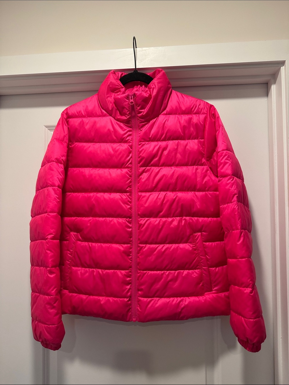 Hot Pink Women's Puffer Jacket - Nordstrom